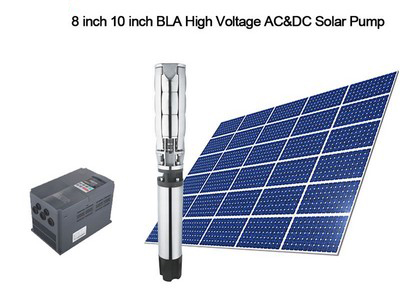 Bomba Solar Sumergible de 8'/ 10', AC 380V/DC 540V, BLA