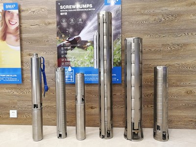 Bomba Solar Sumergible de 6', AC110 V /DC150 V, AC220 V /DC300 V, AC380 V /DC540 V, BLA