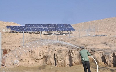 Suministro de agua en desiertos      
